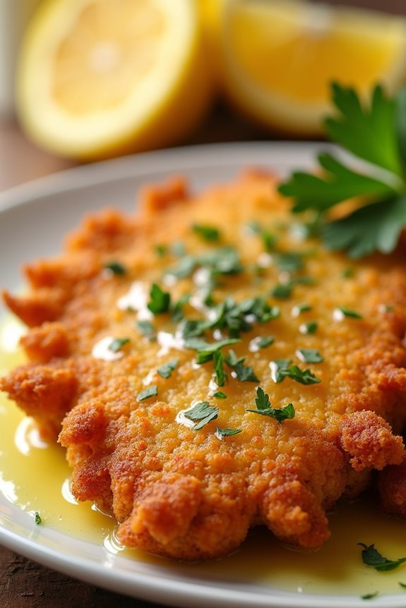 crispy pork schnitzel delight
