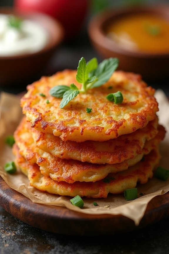 crispy potato pancakes delight