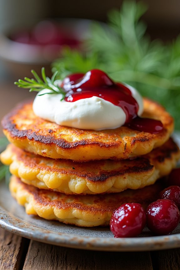 crispy potato pancakes delight