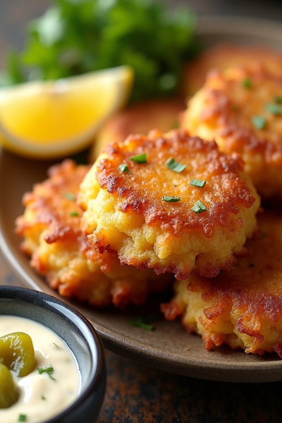 crispy sardine fritters recipe
