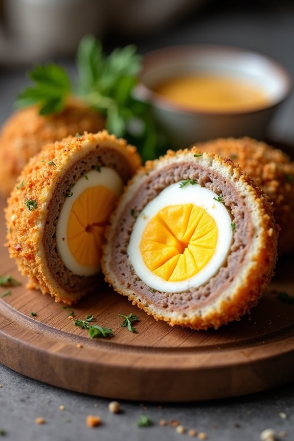 crispy savory egg delight