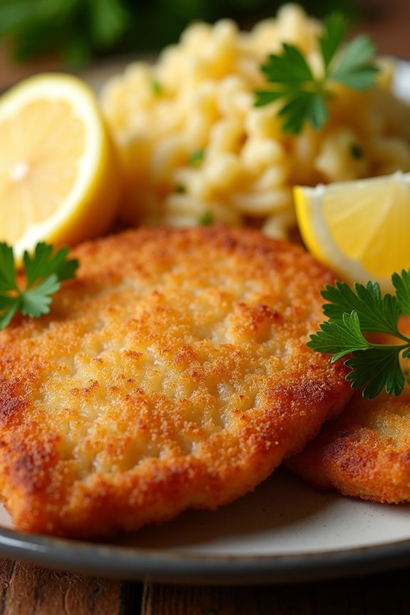 crispy tender schnitzel recipe