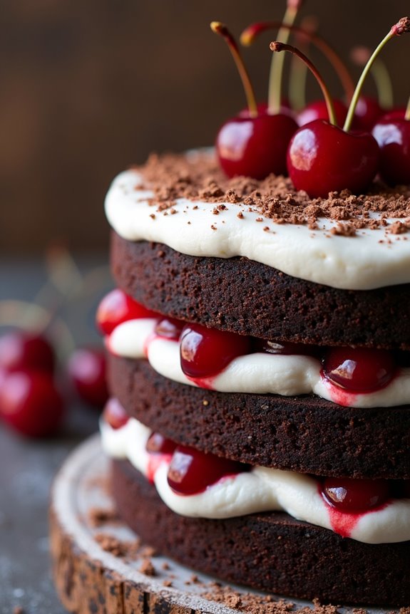 decadent chocolate cherry delight