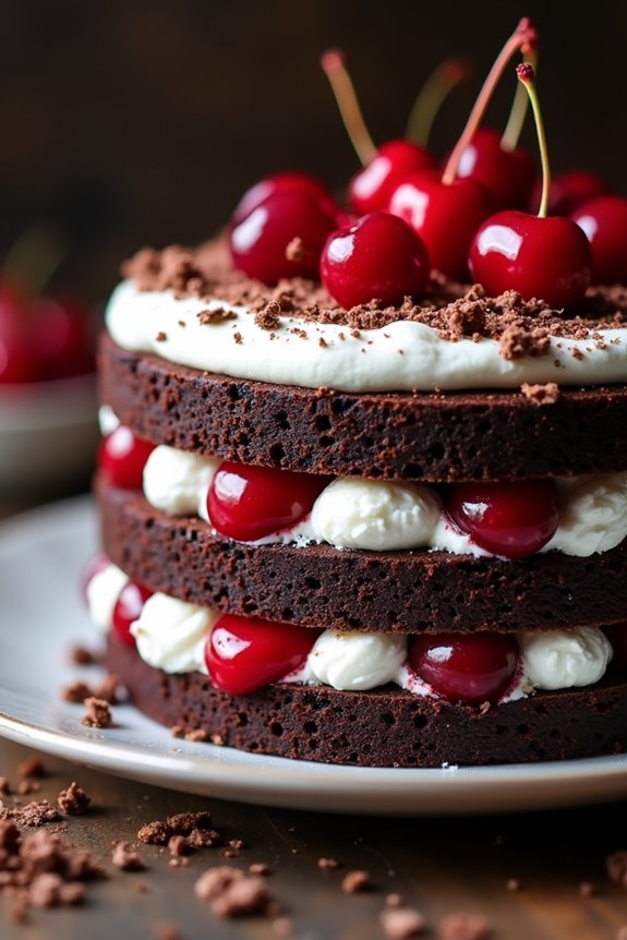 decadent chocolate cherry delight