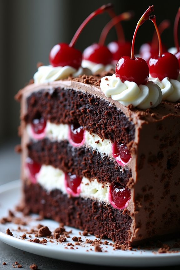 decadent german chocolate cake
