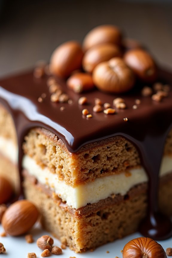 decadent hazelnut chocolate torte