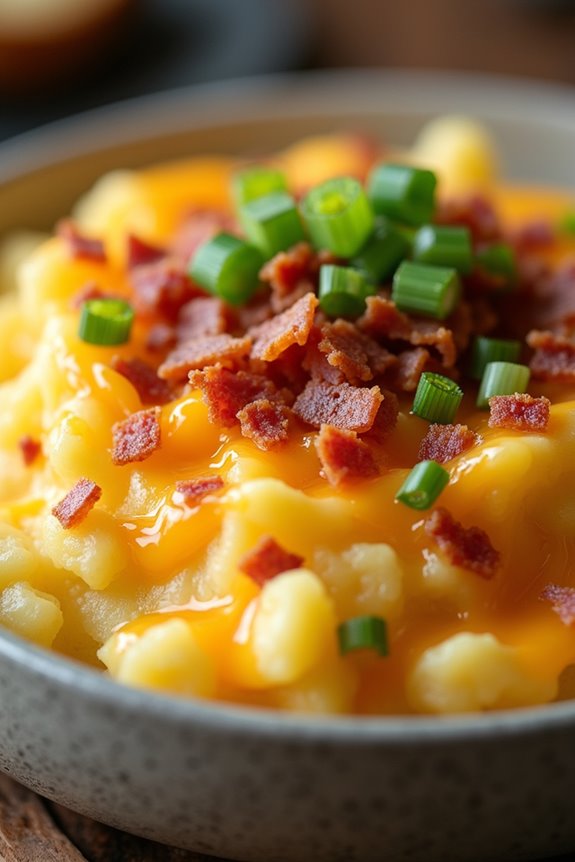 decadent loaded potato mash