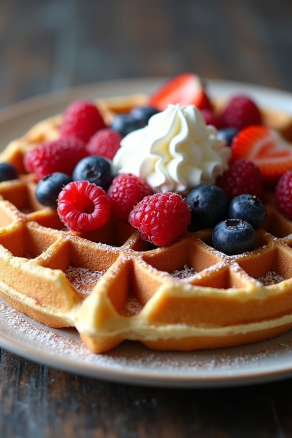 delicious belgian waffles recipe