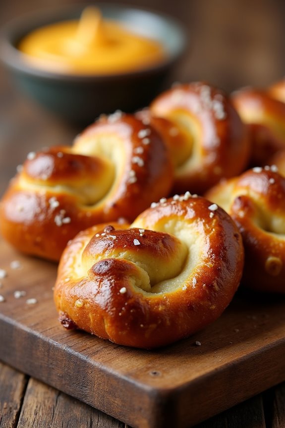 delicious chewy pretzel bites