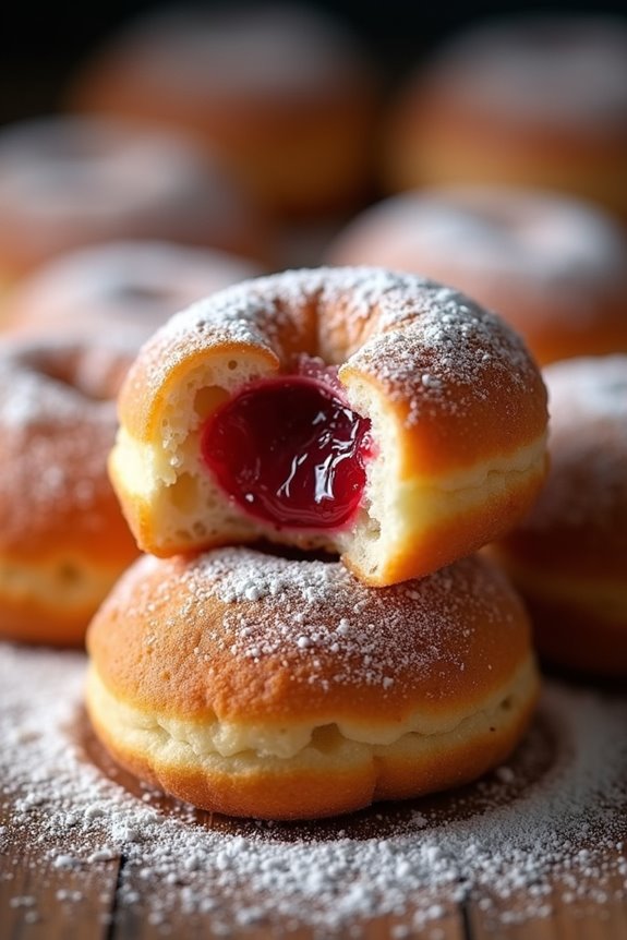 delicious filled german doughnuts