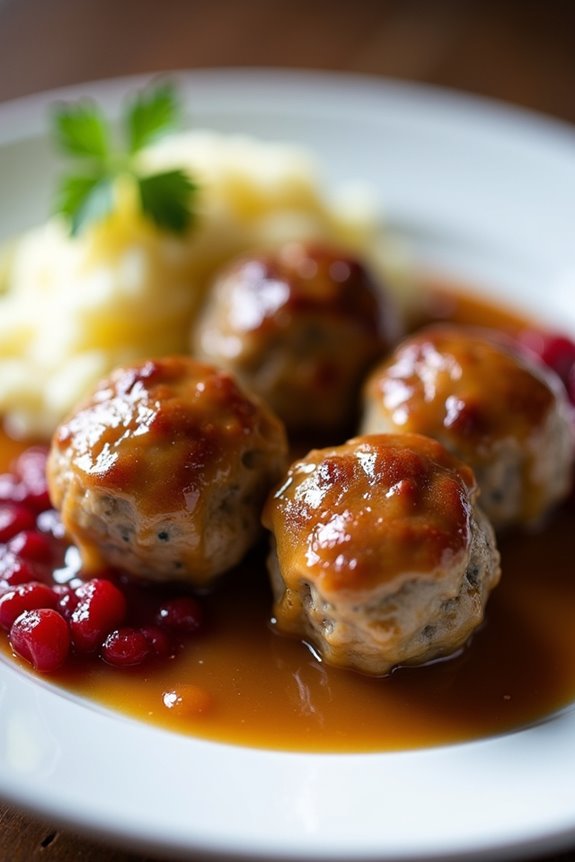 delicious homemade swedish meatballs
