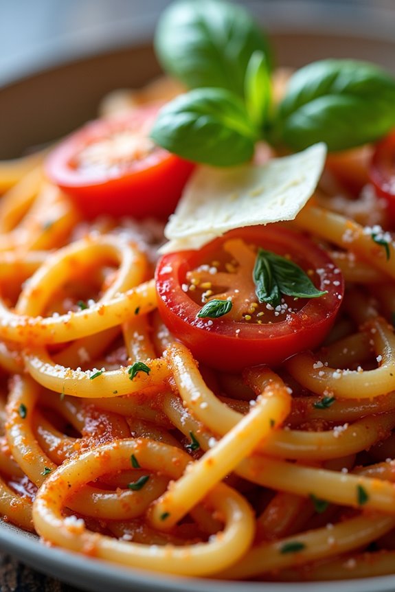 delicious mediterranean pasta dish