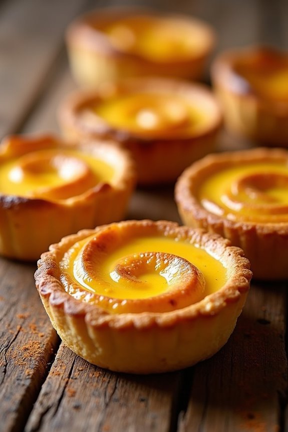 delicious portuguese custard tarts