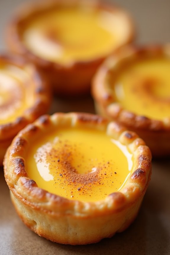 delicious portuguese custard tarts