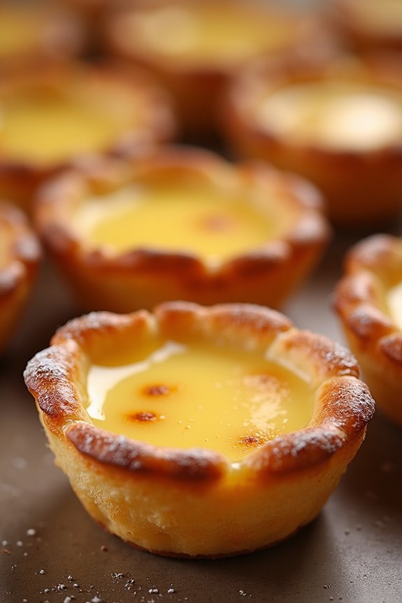delicious portuguese custard tarts