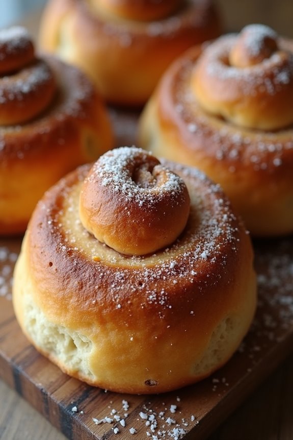 delicious swedish cinnamon buns