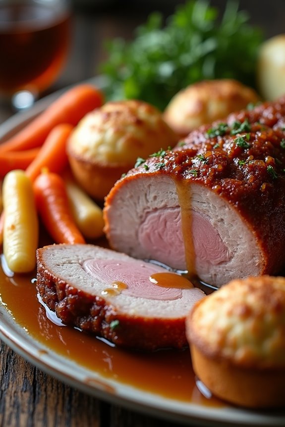 delicious yorkshire pork roast