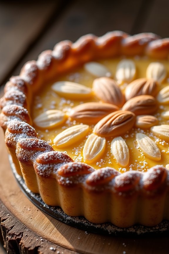 delightful almond tart recipe