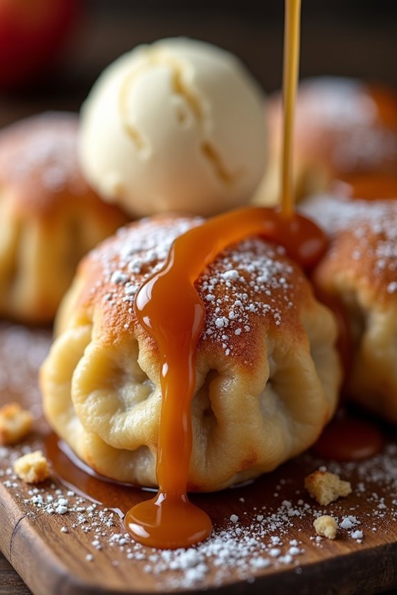 delightful apple filled dumplings