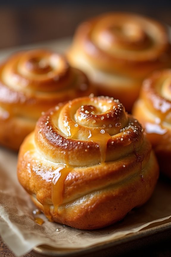 delightful aromatic pastry treat