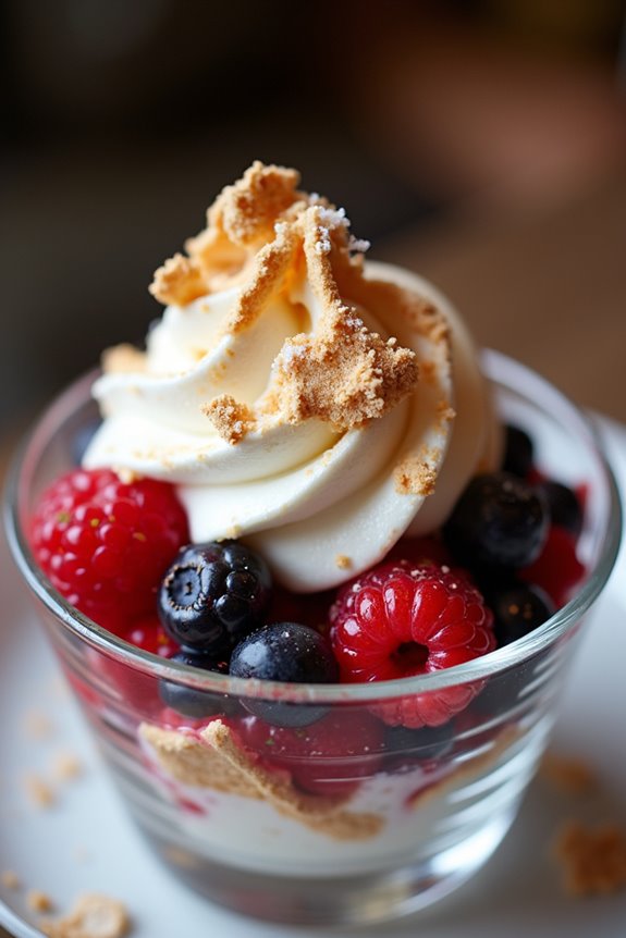 delightful british summer dessert