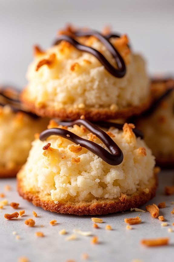 delightful coconut macaroon treats