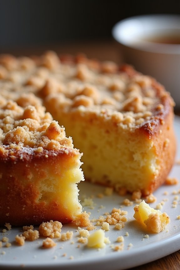 delightful crumb cake recipe