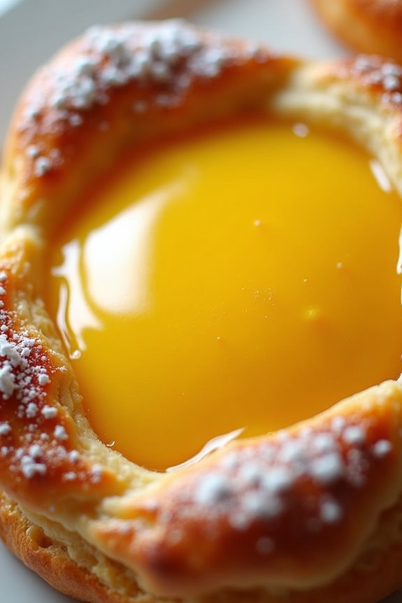 delightful lemon curd pastries