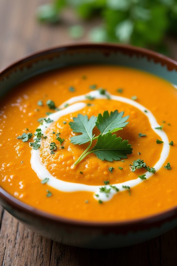 delightful nutritious carrot soup