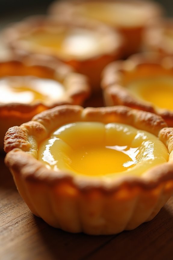 delightful portuguese cheese tarts