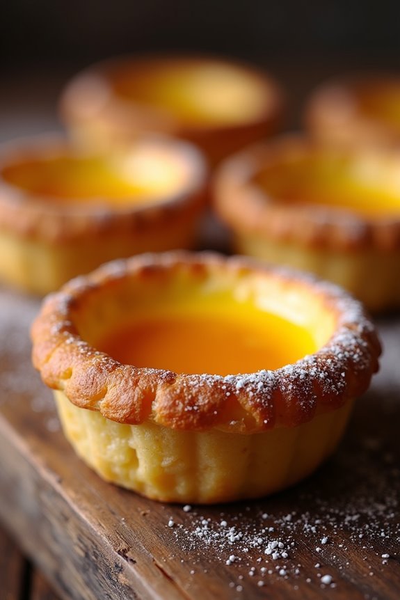 delightful portuguese custard tarts