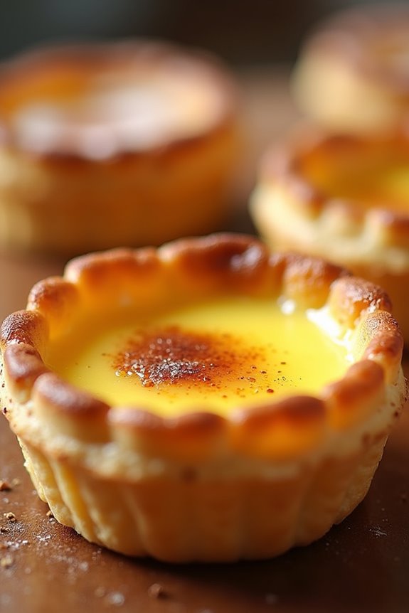 delightful portuguese custard tarts