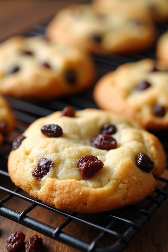 delightful portuguese raisin cookies