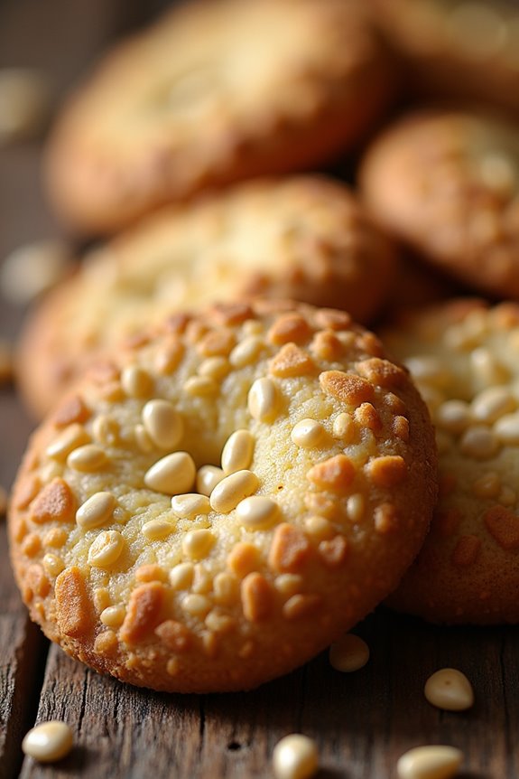 delightful portuguese sesame cookies