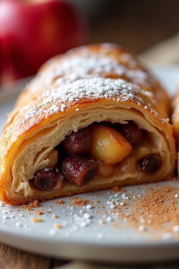 delightful traditional apple pastry
