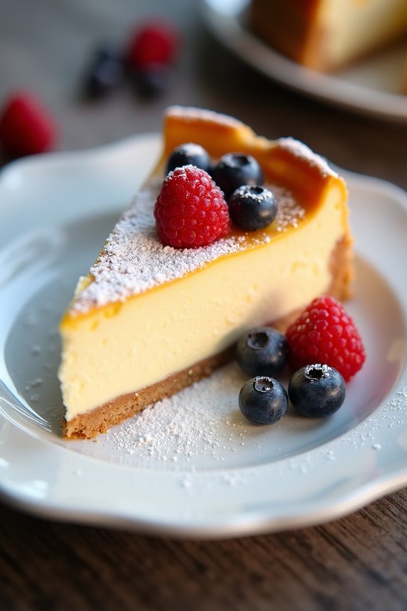 delightful traditional german cheesecake