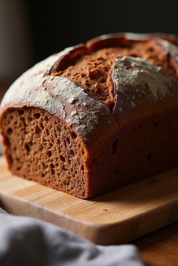 dense flavorful traditional rye