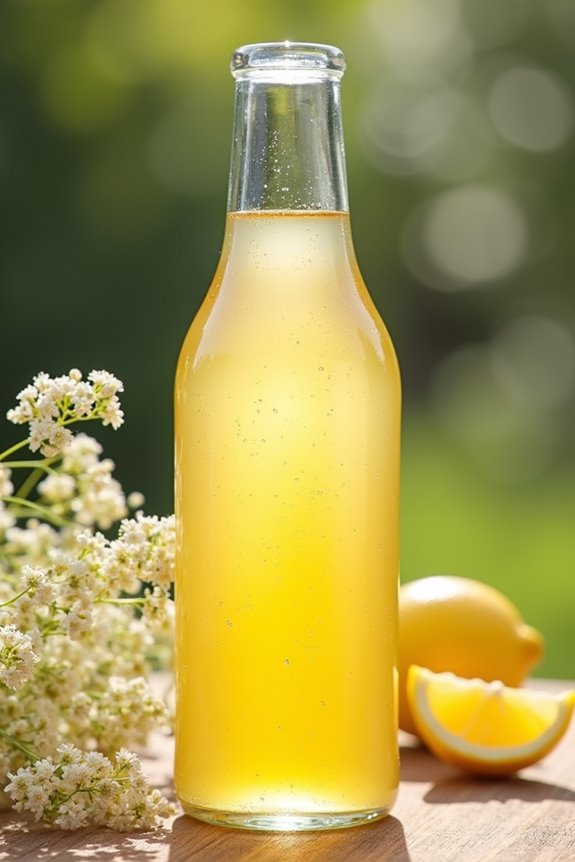 elderflower summer beverage delight