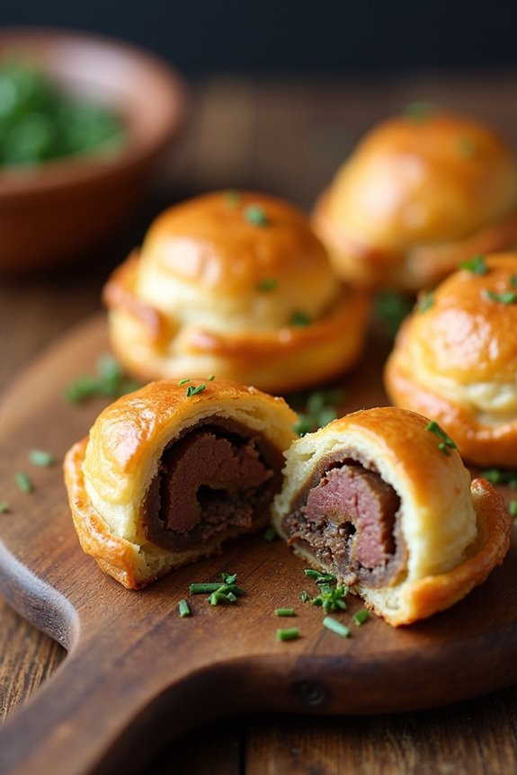 elegant bite sized beef treats