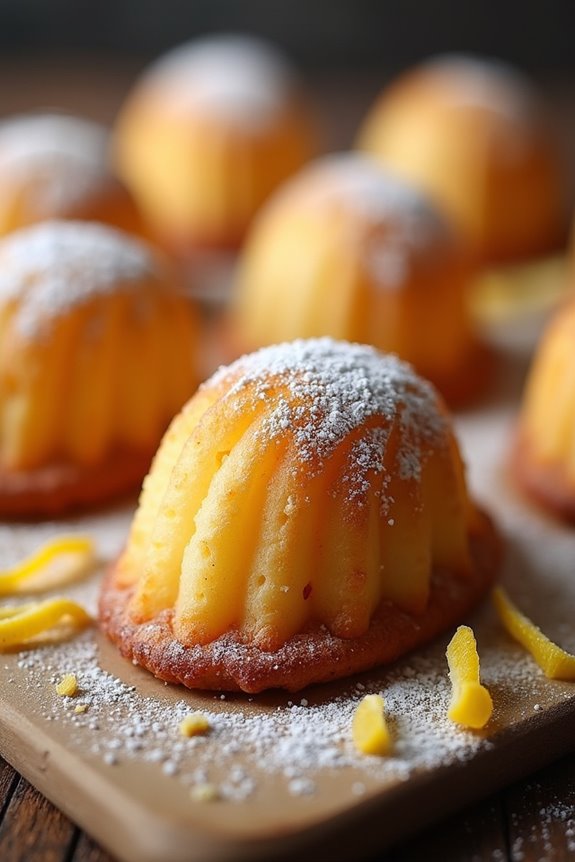 elegant french tea cakes