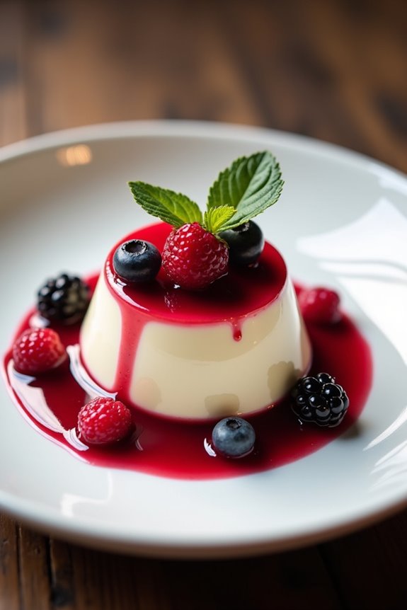 elegant italian cream dessert