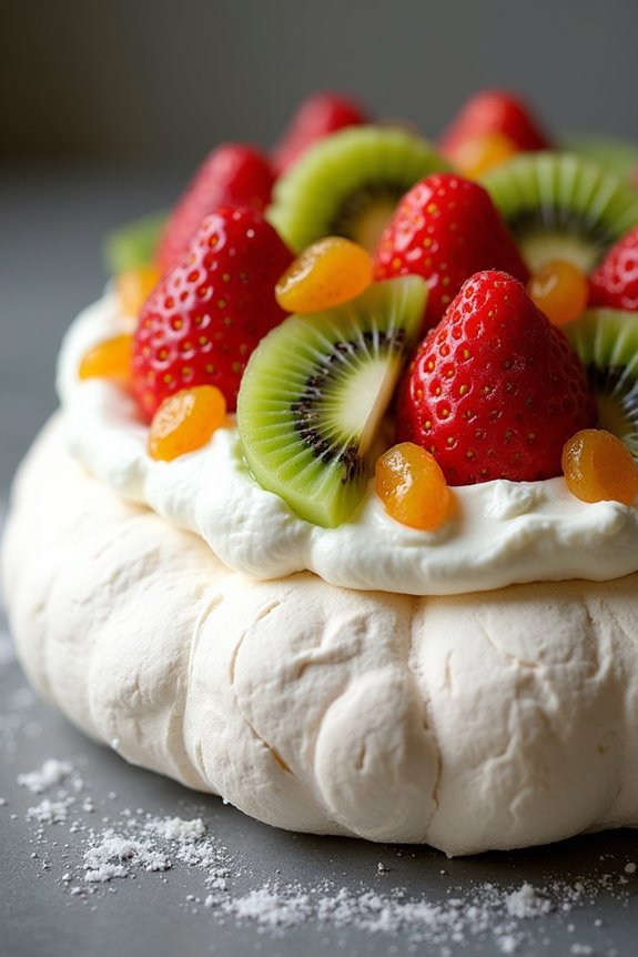 elegant meringue dessert masterpiece