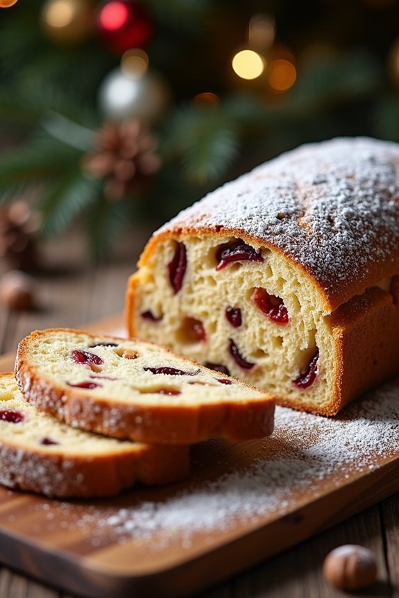 festive german christmas cake