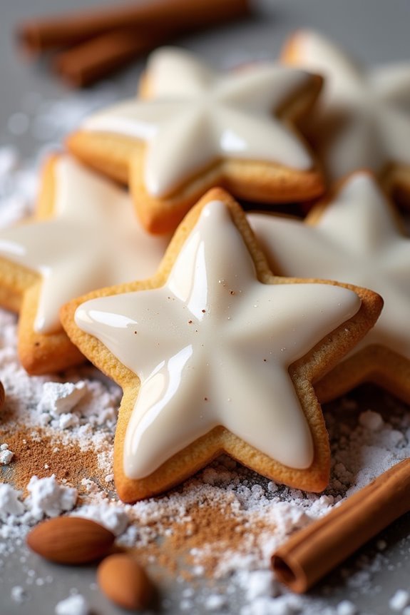 festive german cinnamon cookies