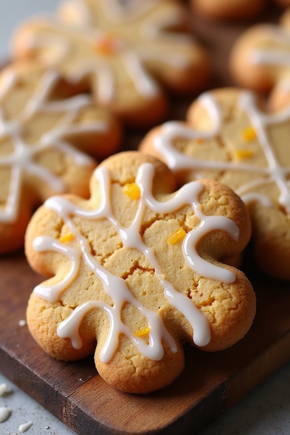 festive german gingerbread cookies