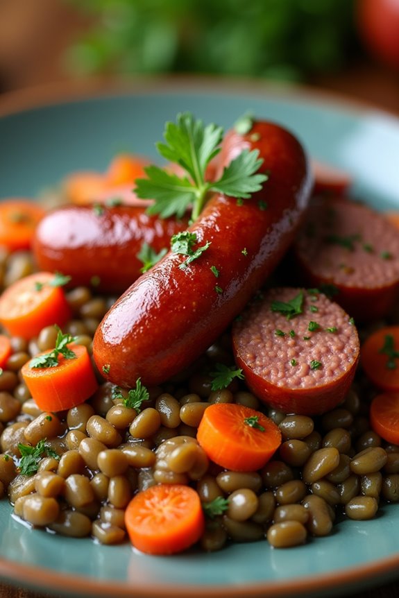 festive italian sausage dish