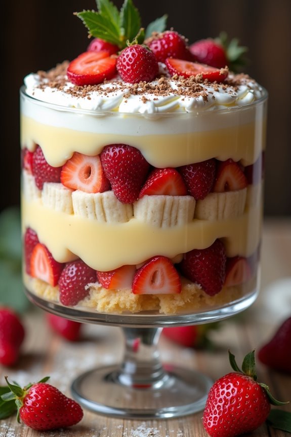 festive layered dessert delight