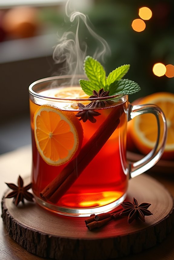 festive scandinavian spiced punch