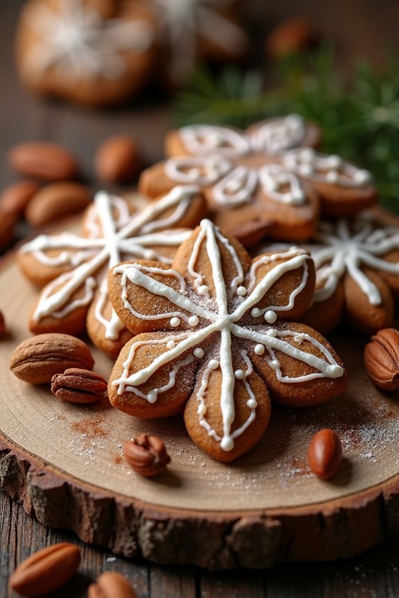 festive spicy gingerbread cookies