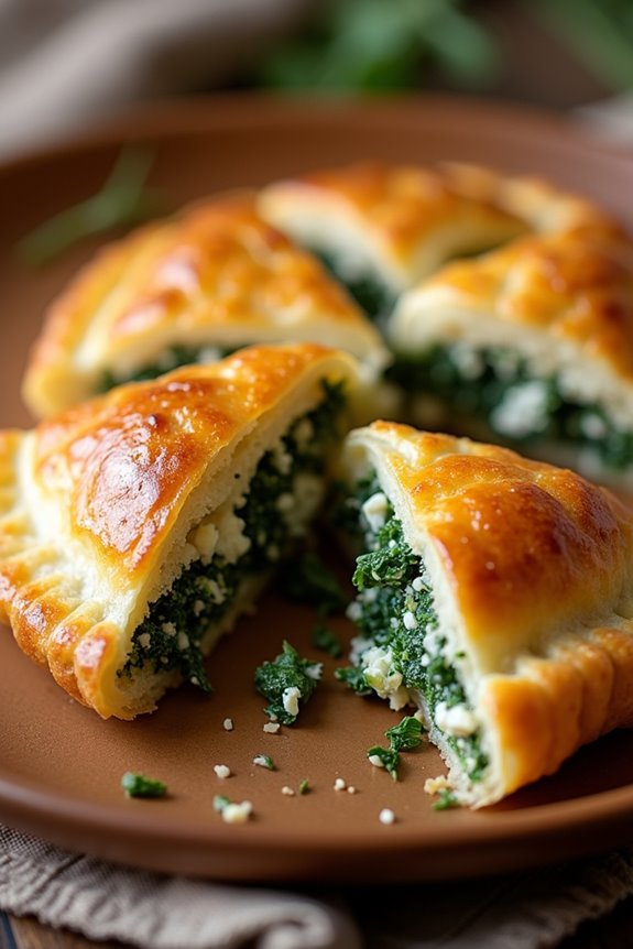 flaky greek spinach pie